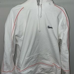 Supreme XL Orange line hoodie